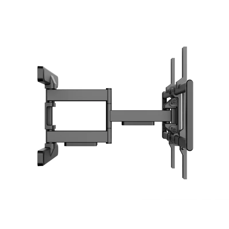 Equip 43–100 Zoll Full-Motion-TV-Wandhalterung, 200 x 200 mm, 800 x 400 mm, -10 - 5°, -60 - 60°, Kunststoff, Edelstahl, Schwarz