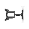 Equip 43–100 Zoll Full-Motion-TV-Wandhalterung, 200 x 200 mm, 800 x 400 mm, -10 - 5°, -60 - 60°, Kunststoff, Edelstahl, Schwarz