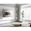 Equip 43–100 Zoll Full-Motion-TV-Wandhalterung, 200 x 200 mm, 800 x 400 mm, -10 - 5°, -60 - 60°, Kunststoff, Edelstahl, Schwarz