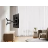 Equip 43–100 Zoll Full-Motion-TV-Wandhalterung, 200 x 200 mm, 800 x 400 mm, -10 - 5°, -60 - 60°, Kunststoff, Edelstahl, Schwarz