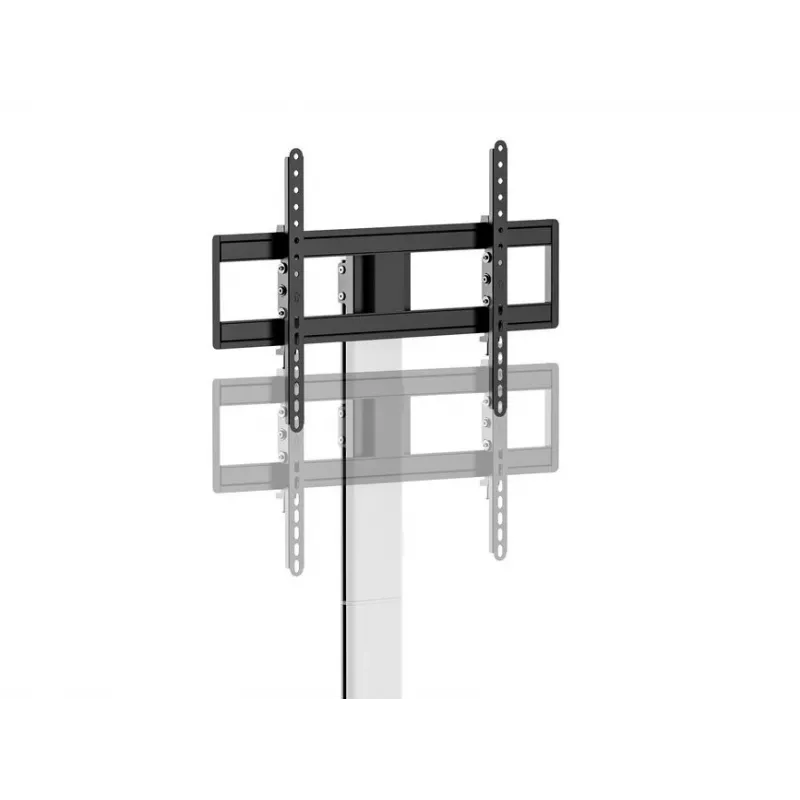 TV-Standfuß/-Halterung EQUIP 650614 für 37–86 Zoll Bildschirme, bis 45 kg, VESA 100x100–600x400, Höhe 900–1100 mm, Neigung -10° bis 5°, Silber
