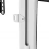 TV-Standfuß/-Halterung EQUIP 650614 für 37–86 Zoll Bildschirme, bis 45 kg, VESA 100x100–600x400, Höhe 900–1100 mm, Neigung -10° bis 5°, Silber