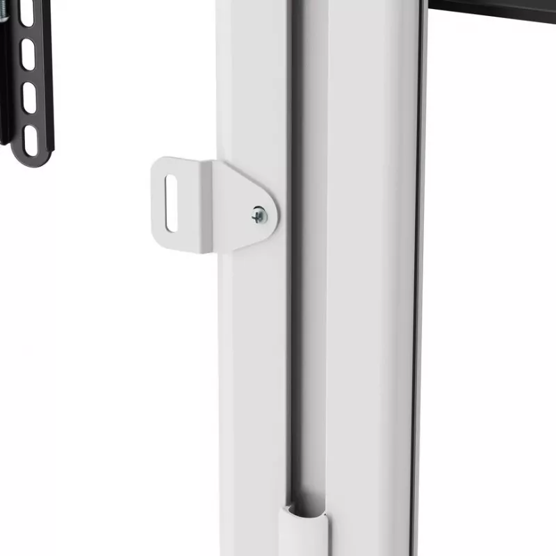 TV-Standfuß/-Halterung EQUIP 650614 für 37–86 Zoll Bildschirme, bis 45 kg, VESA 100x100–600x400, Höhe 900–1100 mm, Neigung -10° bis 5°, Silber