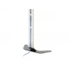 TV-Standfuß/-Halterung EQUIP 650614 für 37–86 Zoll Bildschirme, bis 45 kg, VESA 100x100–600x400, Höhe 900–1100 mm, Neigung -10° bis 5°, Silber