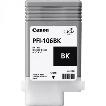 Canon PFI-106 BK Tintenpatrone 1 Stk. Original FotoSchwarz