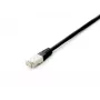 Equip Cat.6A Platinum S/FTP Patch Kabel, Schwarz, 5.0m , 5pcs/set