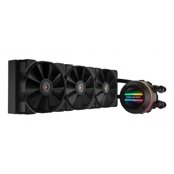 COUGAR CPU-Wasserkühlung Poseidon-GT 360, ARGB, Schwarz, Flüssigkeitskühlungsset, 12 cm, Schwarz