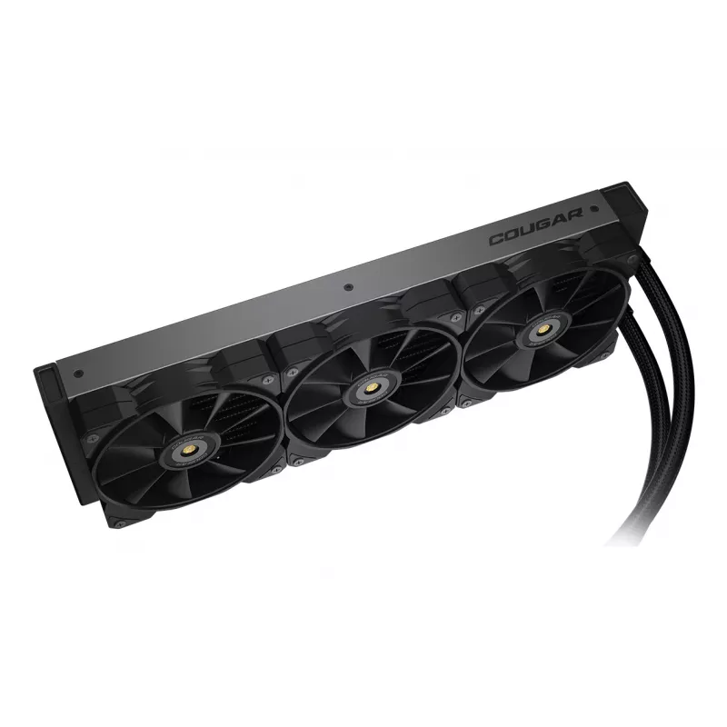 COUGAR CPU-Wasserkühlung Poseidon-GT 360, ARGB, Schwarz, Flüssigkeitskühlungsset, 12 cm, Schwarz