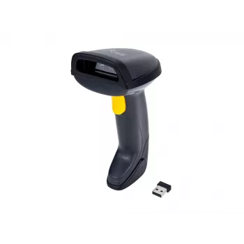 Equip Kabelloser 2D Dual-Mode 2,4GHz + Bluetooth Barcode-Scanner, mit Ständer