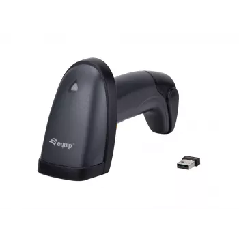 Equip Kabelloser 2D Dual-Mode 2,4GHz + Bluetooth Barcode-Scanner, mit Ständer