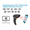 Equip Kabelloser 2D Dual-Mode 2,4GHz + Bluetooth Barcode-Scanner, mit Ständer