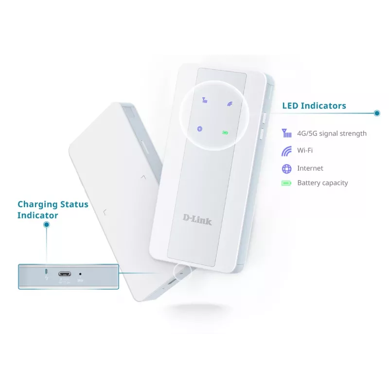 Mobilfunknetz-Modem D-Link 5G NR AX1800 Wi-Fi 6
