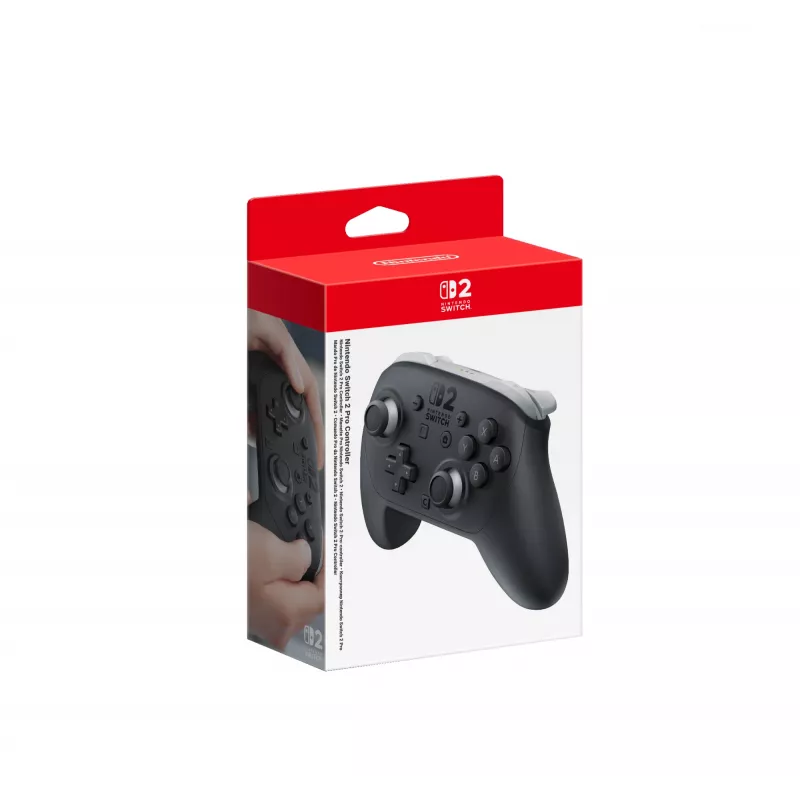 Nintendo Switch 2 Pro Controller Schwarz Bluetooth Gamepad Analog / Digital Nintendo Switch 2
