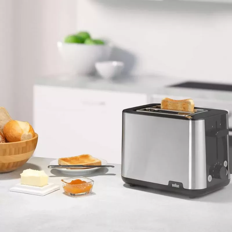 Braun HT101BI-HT1510BK 8 2 Scheiben 900 W Schwarz, Edelstahl
