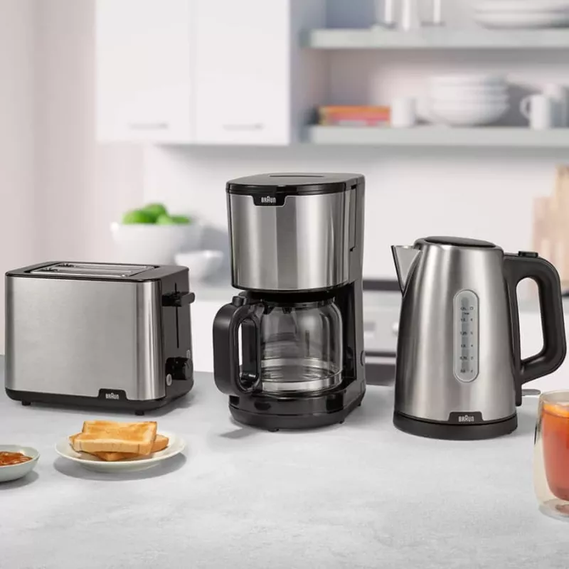 Braun HT101BI-HT1510BK 8 2 Scheiben 900 W Schwarz, Edelstahl