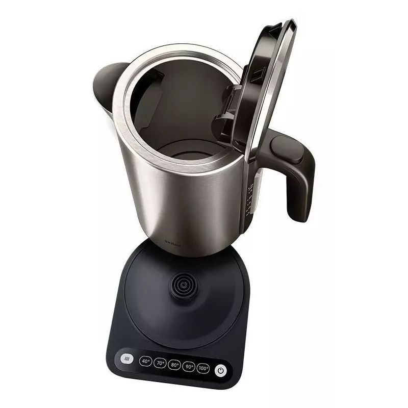 Braun WK 5205 BK Wasserkocher 1,7 l 2200 W Schwarz, Edelstahl