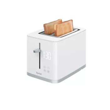 Toaster Tefal Sense TT6931 — 2-Scheiben, 850 W, weiß, 7 Bräunungsstufen, LED-Anzeige