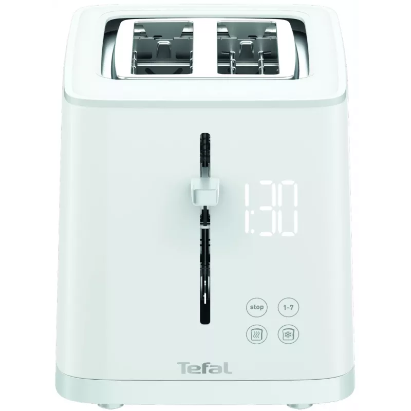Toaster Tefal Sense TT6931 — 2-Scheiben, 850 W, weiß, 7 Bräunungsstufen, LED-Anzeige