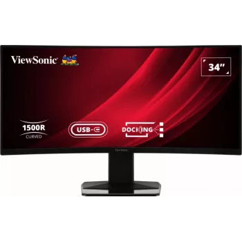 Viewsonic Display VG3419C Computer-Monitor 86,4 cm (34 Zoll) 3440 x 1440 Pixel UltraWide Quad HD LED Schwarz
