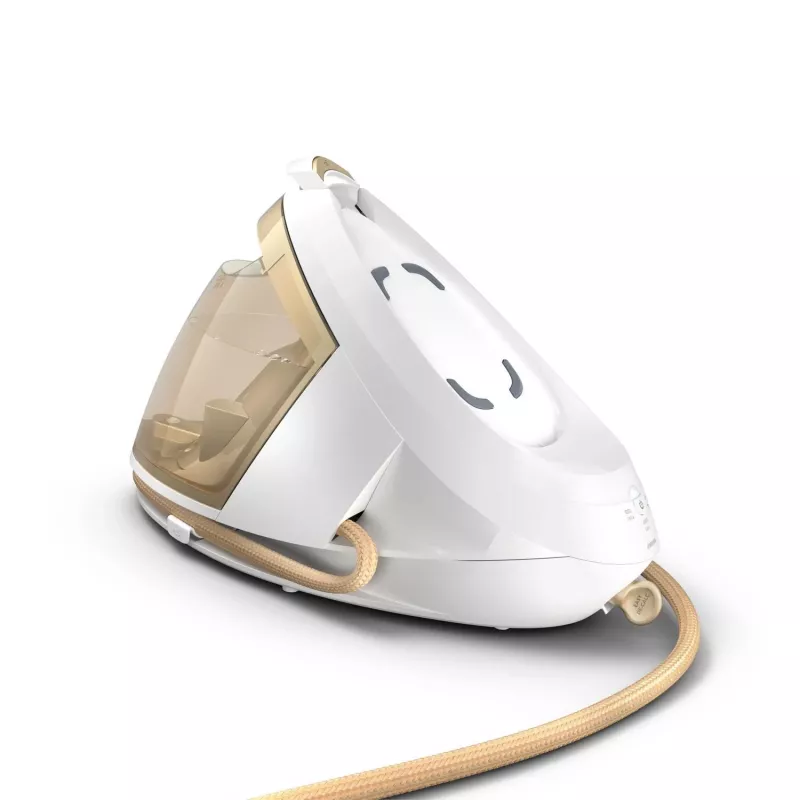 Philips PSG8040/60 Dampfbügelstation 2700 W 1,8 L SteamGlide Elite Bügelsohle Gold, Weiß
