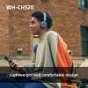 Sony WHCH520P.CE7, kabellos, 20 - 20000 Hz, Telefonate/Musik, 147 g, Headset, Pink