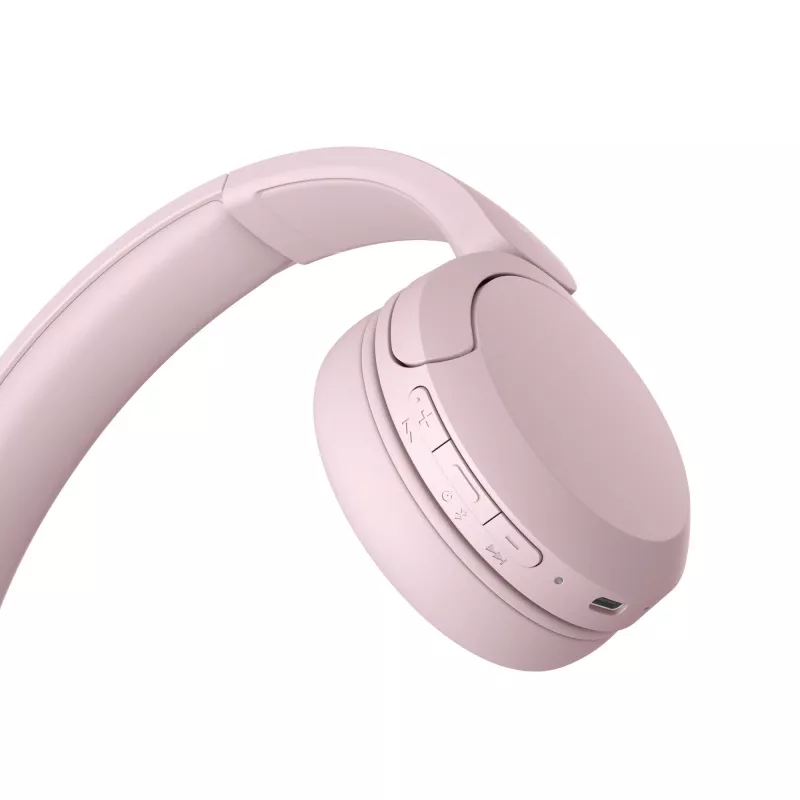 Sony WHCH520P.CE7, kabellos, 20 - 20000 Hz, Telefonate/Musik, 147 g, Headset, Pink