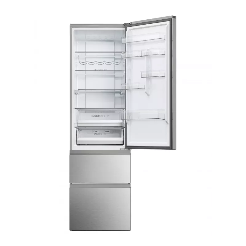 Haier 3D 60 Serie 5 HTW5620DNMG Freistehend 414 L Silber