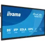 iiyama TE8615A-B1AG Signage Display Interaktives Flachbild-Panel 2,17 m (85,6 Zoll) Wi-Fi 550 cd/m² 4K Ultra HD Schwarz Touchscreen Integrierter Prozessor Android