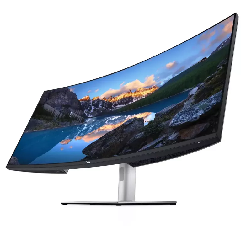 DELL UltraSharp U4021QW Computer-Monitor 100,8 cm (39,7 Zoll) 5120 x 2160 Pixel 4K DCI LCD Silber