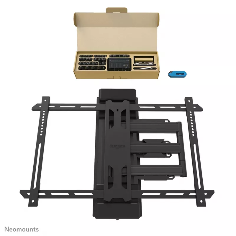 Neomounts WL40S-910BL16 TV-Mastmontagehalterung 40-70 Zoll - Full-Motion - Durchm. 25-100 cm