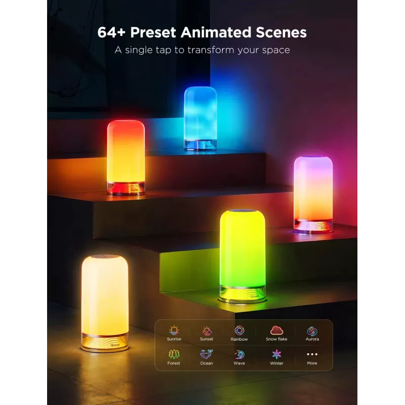 Govee H6022 Smart-Tischlampe Wi-Fi/Bluetooth
