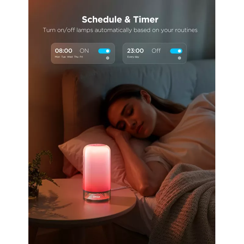 Govee H6022 Smart-Tischlampe Wi-Fi/Bluetooth