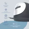 R-Go Tools Ergonomische Maus R-Go HE Break mit Break-Software, mittel (Handgröße 165–185 mm), linkshändig, kabelgebunden, schwarz