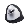 R-Go Tools Ergonomische Maus R-Go HE Break mit Pausensoftware, groß (Handgröße ≥ 185 mm), linkshändig, Bluetooth, schwarz