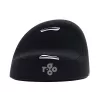 R-Go Tools Ergonomische Maus R-Go HE Break mit Pausensoftware, groß (Handgröße ≥ 185 mm), linkshändig, Bluetooth, schwarz