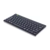 R-Go Tools Ergonomische Tastatur R-Go Compact Break, kompakte Tastatur mit Pausen-Software, QWERTY (US), Bluetooth, schwarz