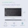R-Go Tools Ergonomische Tastatur R-Go Compact Break, kompakte Tastatur mit Pausen-Software, QWERTY (US), Bluetooth, schwarz