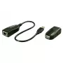 Lindy 50m USB 2.0 Cat.6 Extender, Netzwerk-Sender & -Empfänger, 50 m, 480 Mbit/s, Cat5, Cat5e, Cat6, LG-8311, Schwarz