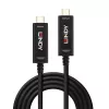 Lindy 15m Glasfaser-Hybrid-USB-Typ-C-Kabel, nur Audio/Video