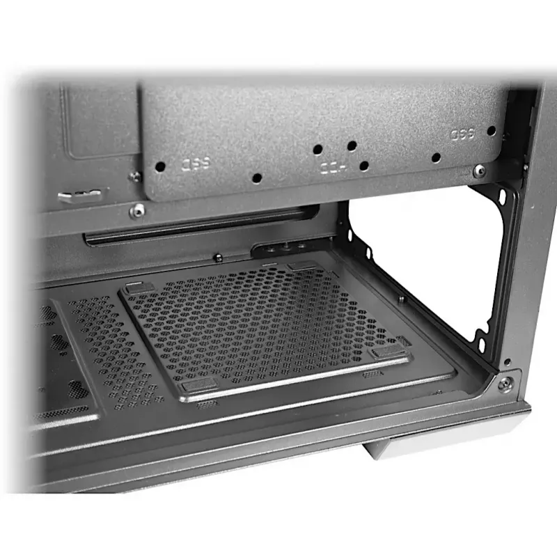 PC-Gehäuse Inter-Tech IT-3503 Airstream Tower Schwarz
