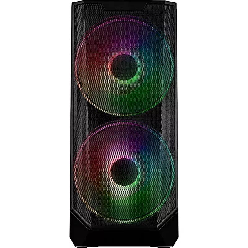 PC-Gehäuse Inter-Tech IT-3503 Airstream Tower Schwarz