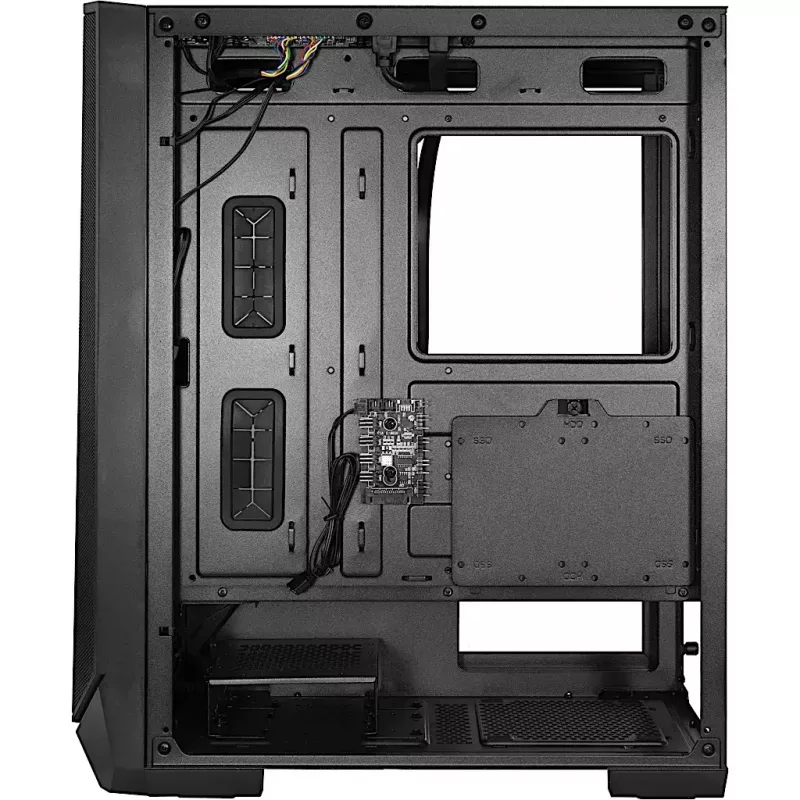 PC-Gehäuse Inter-Tech IT-3503 Airstream Tower Schwarz