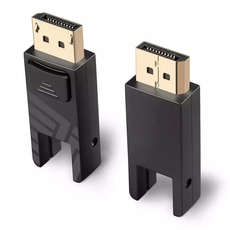 Lindy 50m Glasfaser-Hybrid-Mini-DisplayPort-1.4-Kabel mit abnehmbaren DP-Anschlüssen