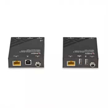 Lindy 70m Cat.6 HDMI 4K60, USB und Audio KVM Extender