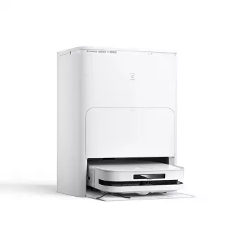 Saugroboter Ecovacs DEEBOT X5 OMNI beutellos Weiß 0,25 L 67,9 dB
