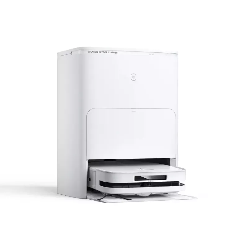 Saugroboter Ecovacs DEEBOT X5 OMNI beutellos Weiß 0,25 L 67,9 dB