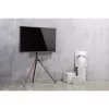 Tragbarer TV-Ständer im Staffelei-Stil, Manhattan, 1 Bildschirm, 37–65 Zoll, VESA 200x200 bis 600x400 mm, max. 32 kg