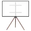 Tragbarer TV-Ständer im Staffelei-Stil, Manhattan, 1 Bildschirm, 37–65 Zoll, VESA 200x200 bis 600x400 mm, max. 32 kg