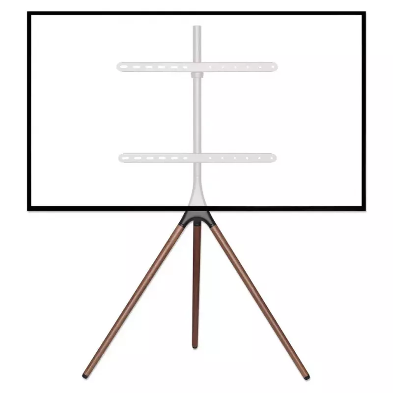 Tragbarer TV-Ständer im Staffelei-Stil, Manhattan, 1 Bildschirm, 37–65 Zoll, VESA 200x200 bis 600x400 mm, max. 32 kg