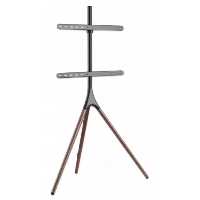 Tragbarer TV-Ständer im Staffelei-Stil, Manhattan, 1 Bildschirm, 37–65 Zoll, VESA 200x200 bis 600x400 mm, max. 32 kg